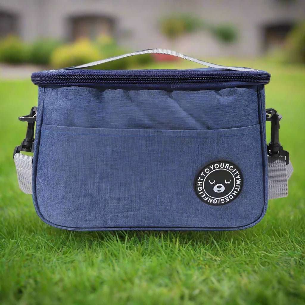 InsulatedLunchBox™ - bleu ardoise - Lunch Box Boutique