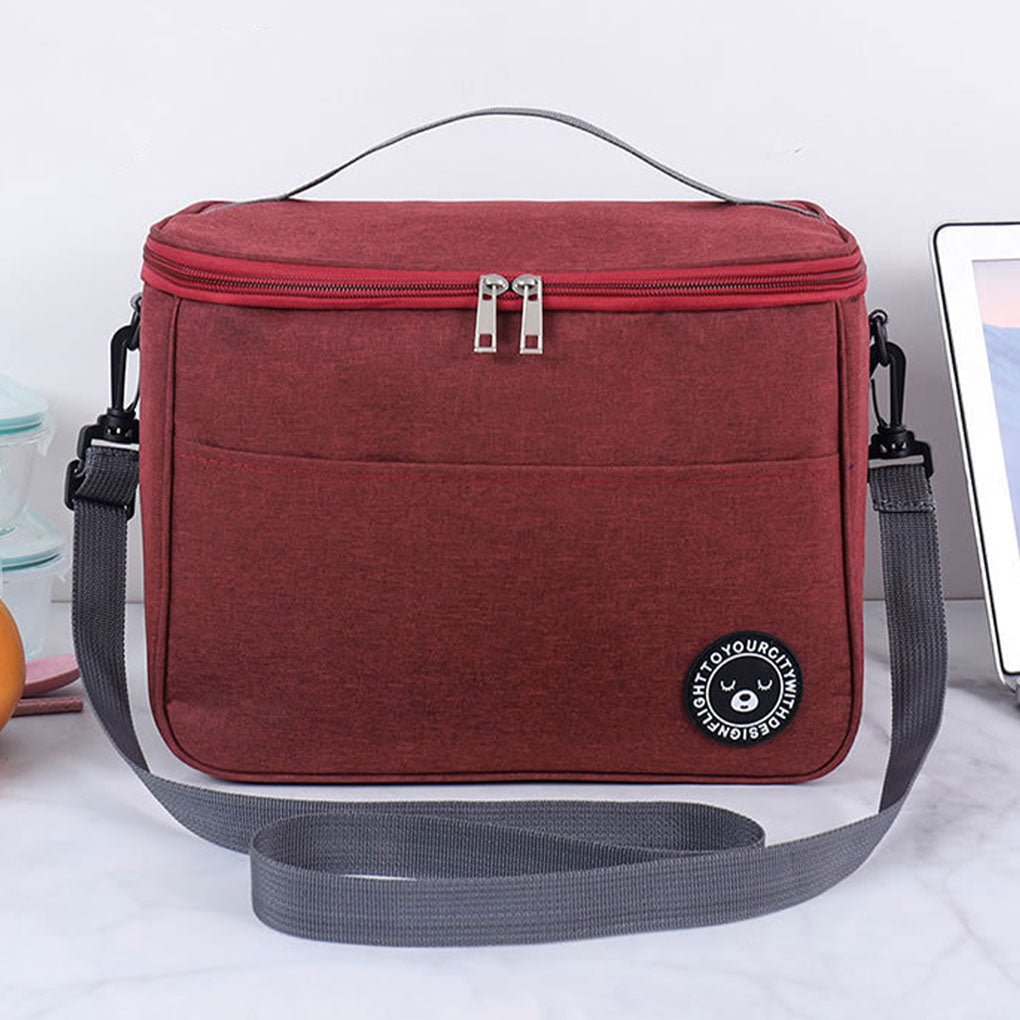 InsulatedLunchBox™ - Rouge - Lunch Box Boutique